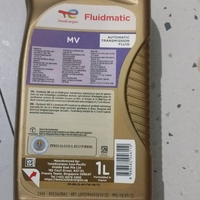Atf Total Mv Asli Original