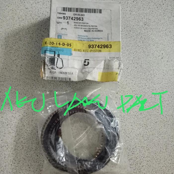 Ring Piston Chevrolet New Aveo 2008-2009