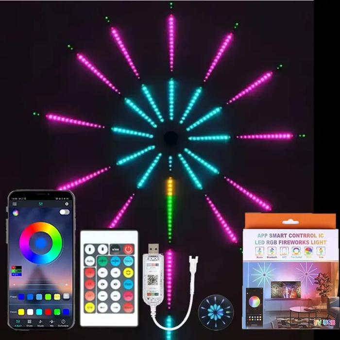 ROCKWARE FIREWORK LED MAGIC COLOR / LED STRIP LIGHT FIREWORK PROMO TERMURAH