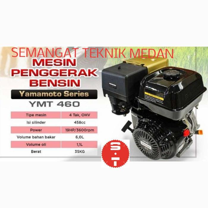 YMT460 MESIN GASOLINE ENGINE PENGGERAK SERBAGUNA 19HP YAMAMOTO YMT 460