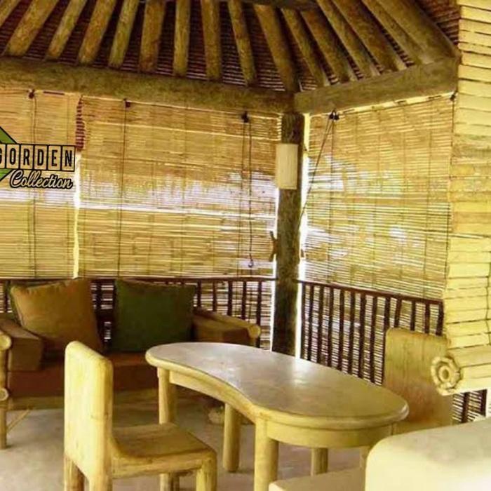 Premium Tirai Bambu Outdoor Krey Original