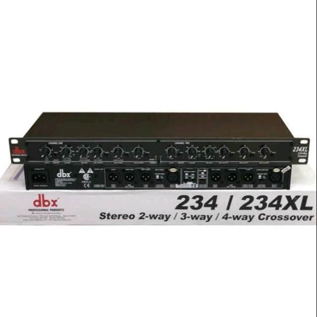 BERKUALITAS crossover aktif dbx 234xl