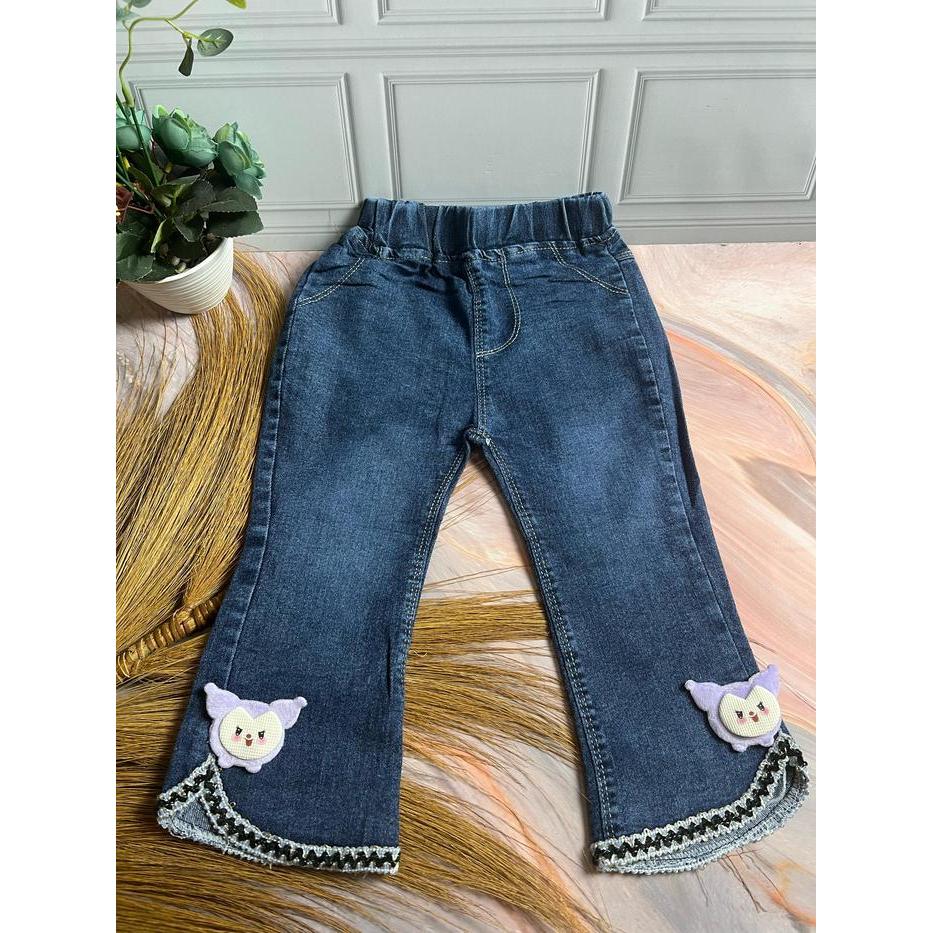 Celana Cewek Anak Model Cutbray Umur 2-7 Tahun / Celana Jeans Model Terbaru Perempuan