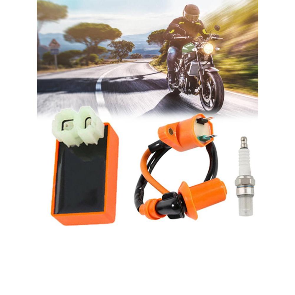 Motorcycle Start CDI Device Orange Modified High Voltage Igniter