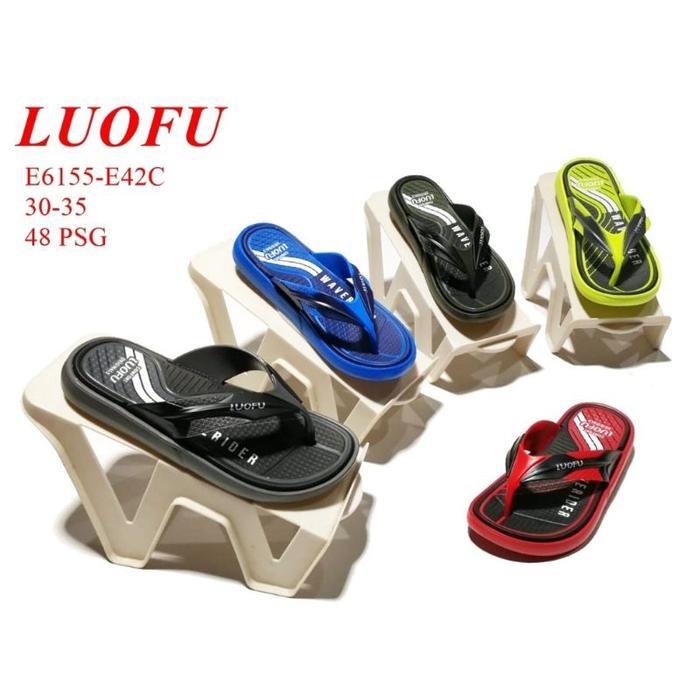 Luofu E 6155-E42C Sandal Jepit Anak Laki-Laki size 30-35