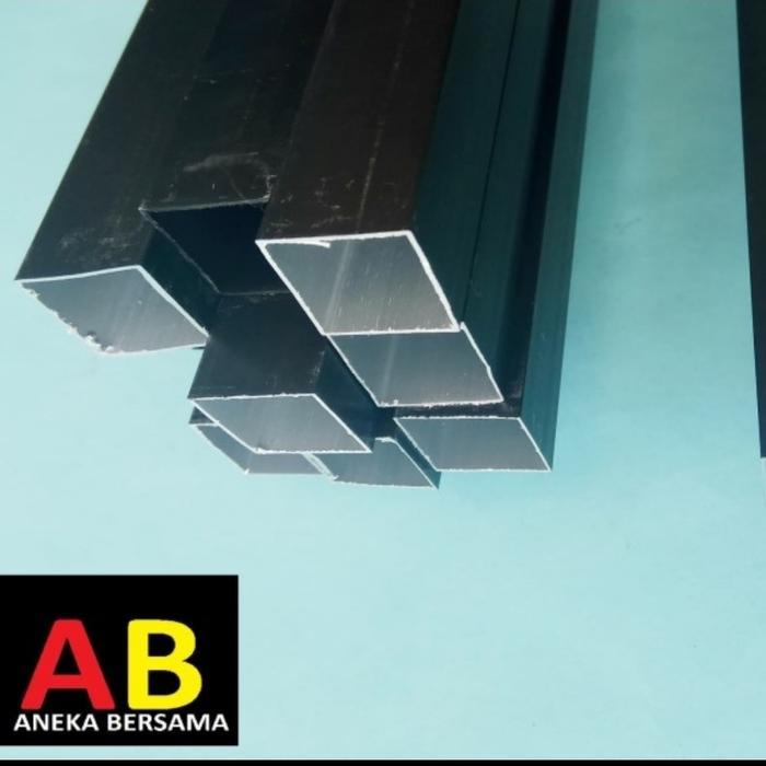 Hollow Aluminium 20Mm X 20Mm Brown 199.5Cm