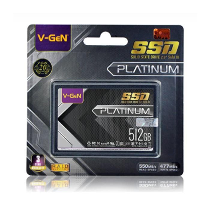 VGeN SSD 512GB SATA III 2,5" - SSD VGEN 512GB SATA III