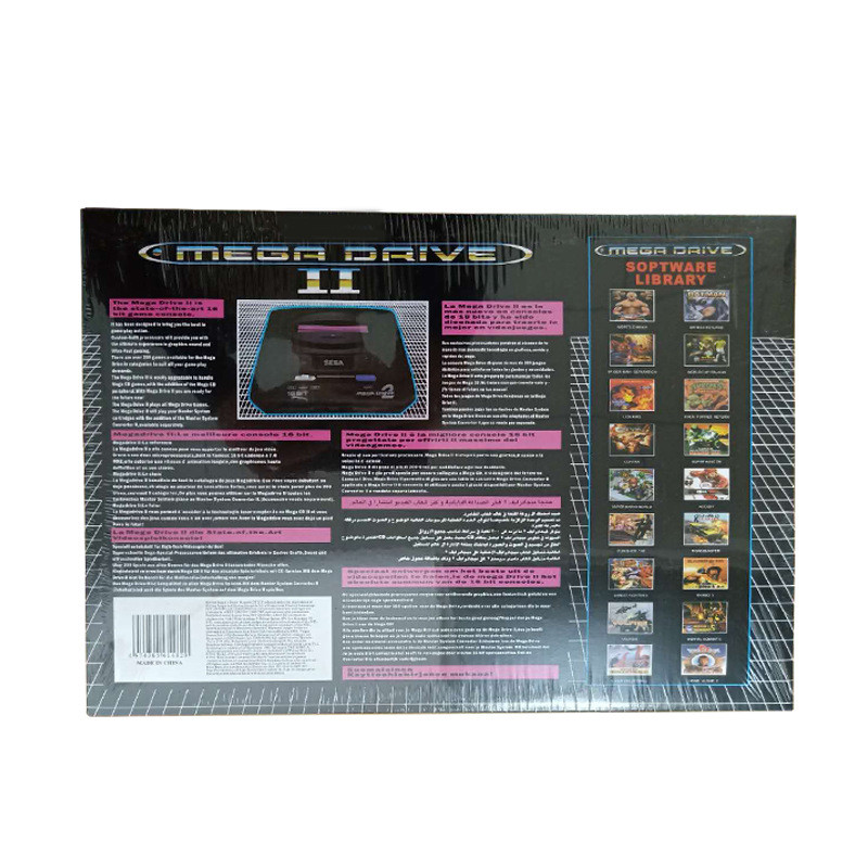 New Arrival 16 Bit SEGA MD 2 Video Game Console for Original SEGA Game Cartridge Optional 138 in 1,