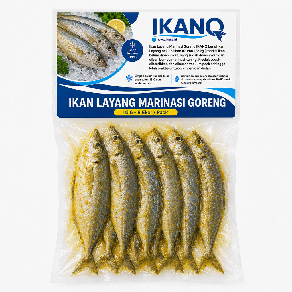 IKANQ Ikan Layang Marinasi Goreng Frozen