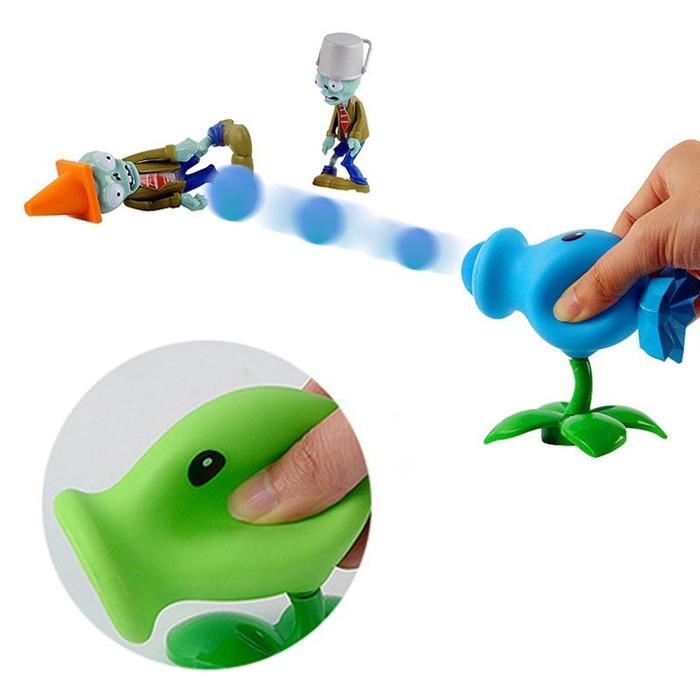 TERLARIS Mainan Ketapel Boneka Plants Vs Zombies 2 Bahan Plastik Action Figure