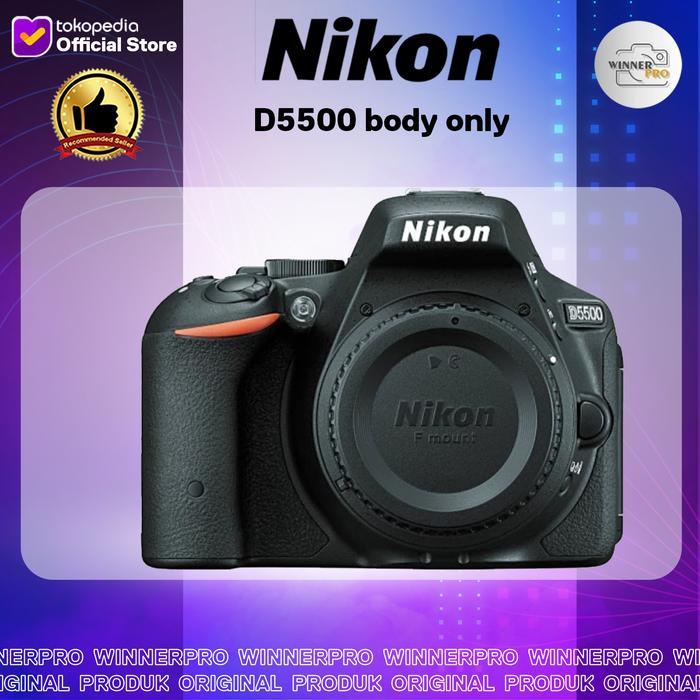 Nikon D5500 Body Only D5500 Terbaru 
