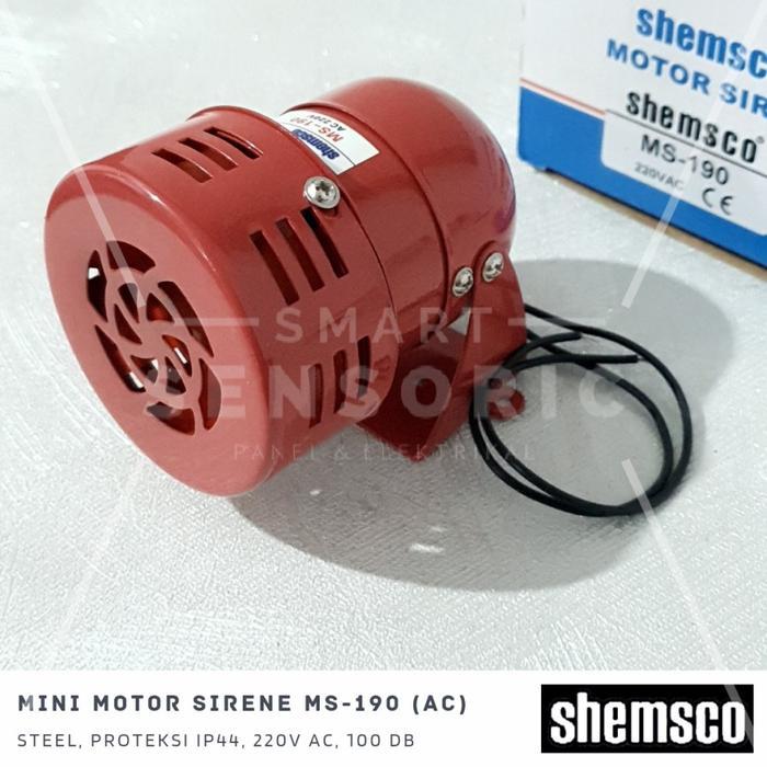 Melayani Faktur Pajak Shemsco Motor Sirene Ms-190