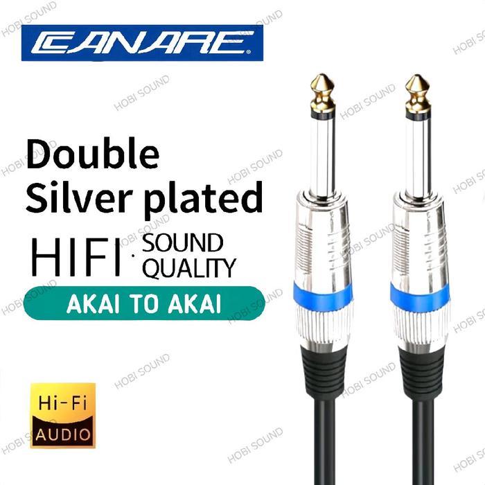 Jack AKAI to AKAI/Kabel Mixer ke Power/Kabel Mixer/Kabel Audio Amplifier Speaker