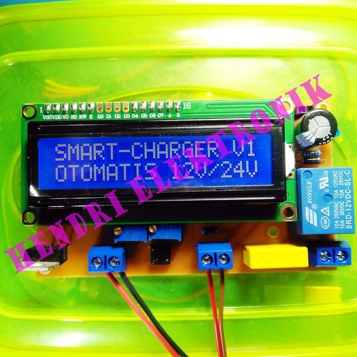 Charger Aki Mobil Otomatis Kit Charger Aki Accu 12V Dan 24V Otomatis Charger Aki Mobil Otomatis