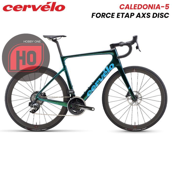 CERVELO CALEDONIA-5 FORCE ETAP AXS DISC Oasis - Full Bike - 51