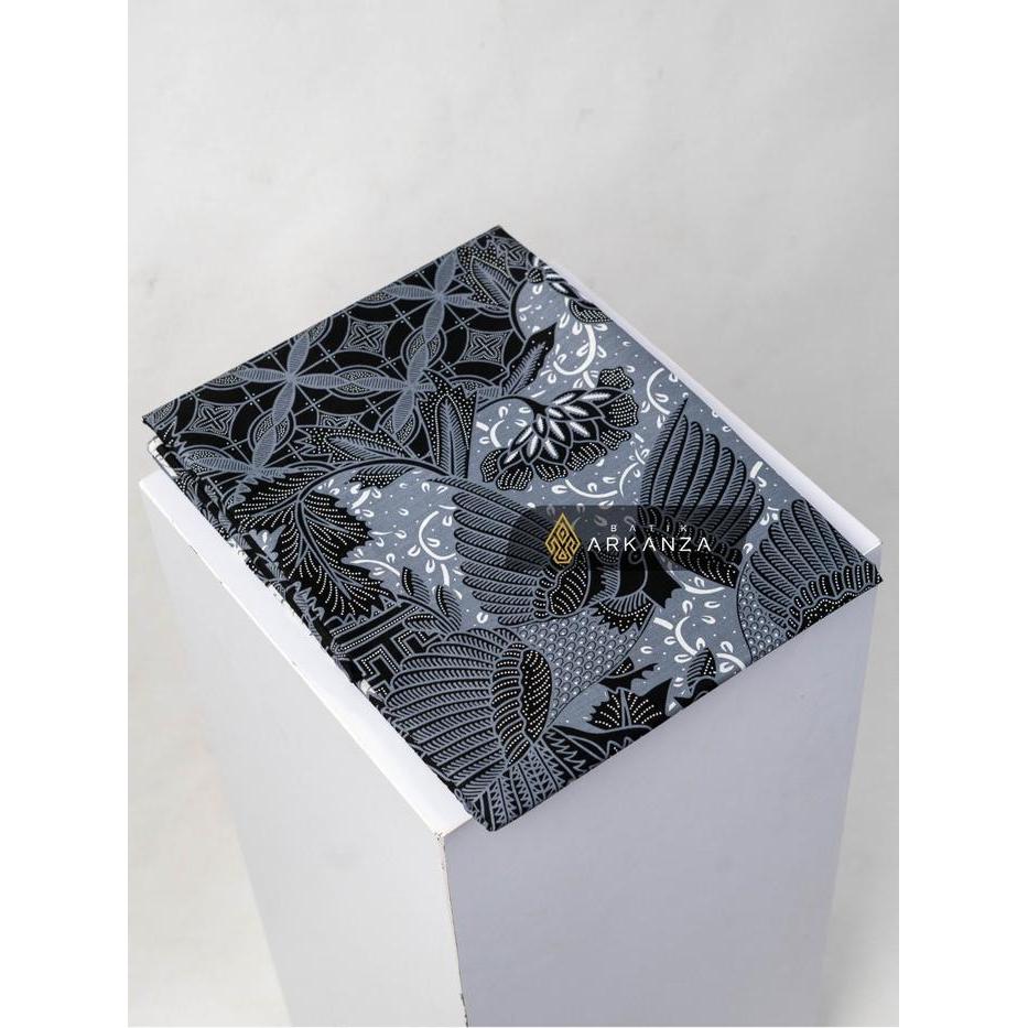 Kain Batik Arkanza Peksi Awu Premium 2,4m - Best Seller, Wajib Koleksi, untuk Berbagai Busana, Daily