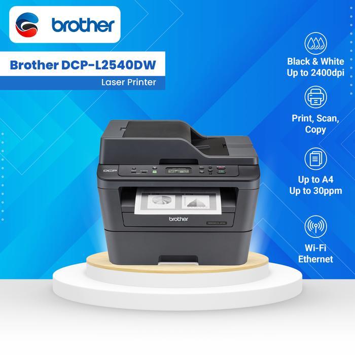 BROTHER Printer Laser Mono DCP L2540DW L 2540DW L2540 DW Duplex Wifi