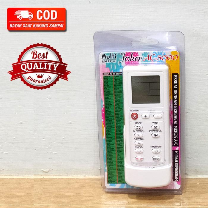 Promo Remote Ac Universal / Multi Remote / Ac Remote Joker Original