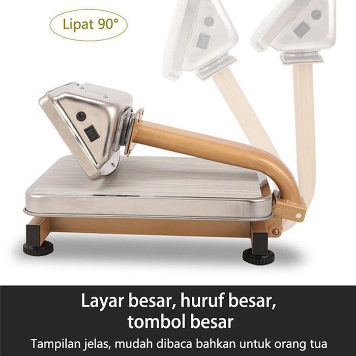 Timbangan Duduk Digital 60Kg / Timbangan Lantai 60 Kg/Single Display Timbangan Duduk Digital 60 Kg /