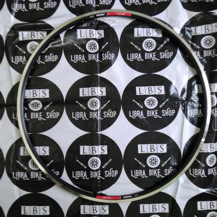 SATU PASANG RIMS ARAYA AR-719 AR719 36H 700 CNC HITAM RIM