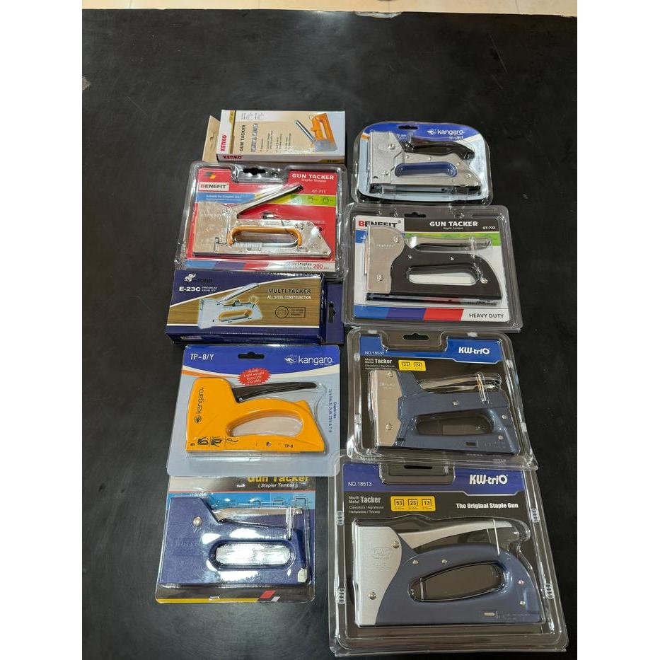 Kw Trio 18513 Gun Tacker Besar Staples Tembak