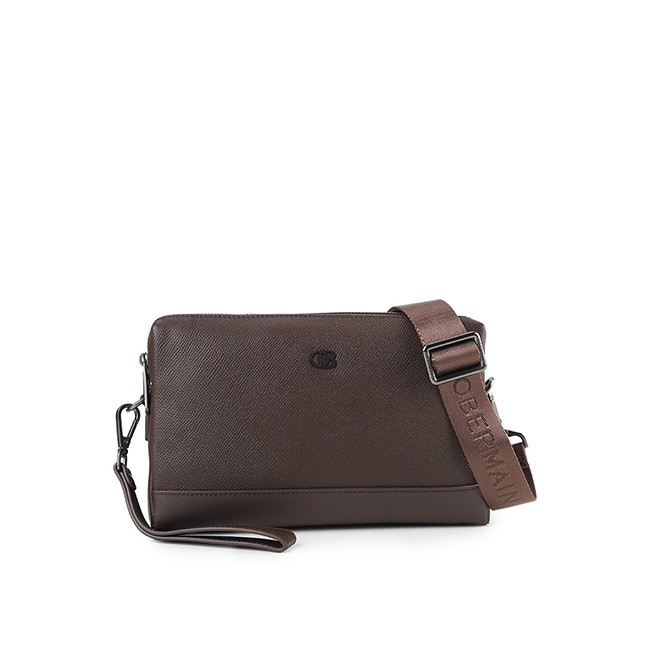 Obermain Tas Pria EASON CLUTCH-L Brown OBC1221BRW