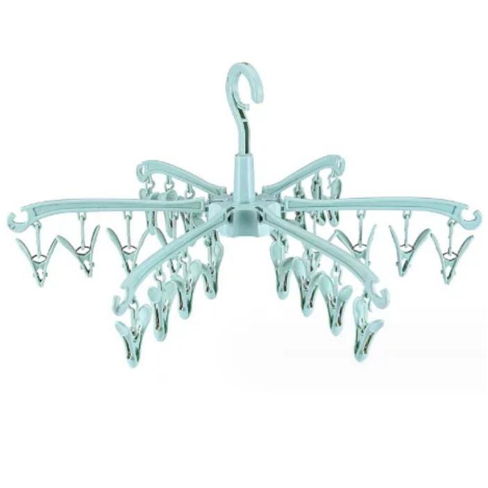READY Jemuran 24 Jepitan Gantungan Jepit Jemur Kaos Kaki CD Bra Anak Hanger