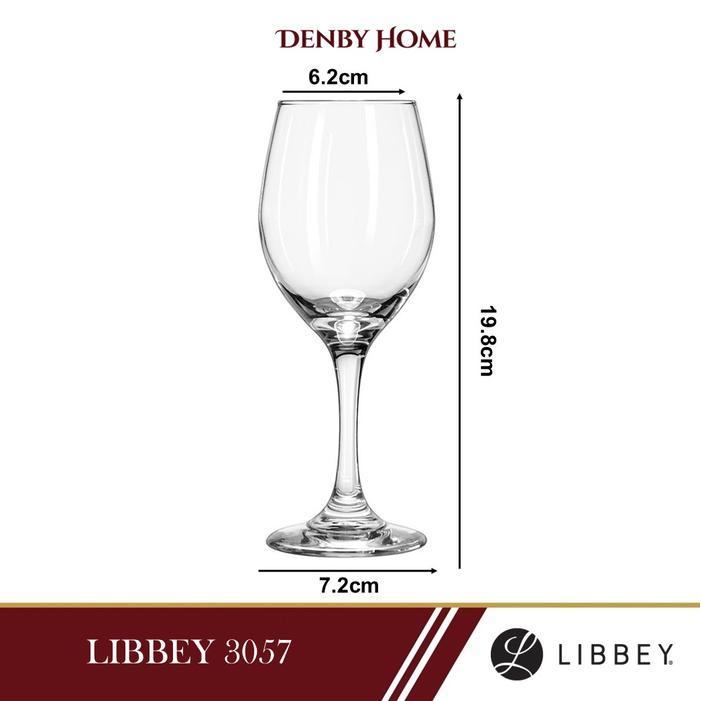 Promo Libbey Gelas Kaca Perception Wine Beer 325Ml 3057 Original