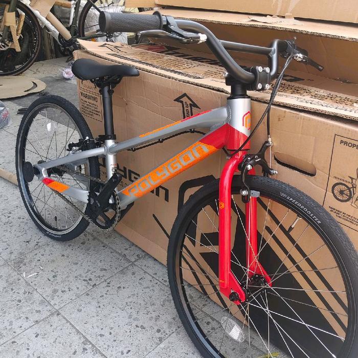 Sepeda BMX 20 inch Polygon Rogue / Razor /  Travis Ontel Onthel Viral warna Biru Silver Hitam Merah 