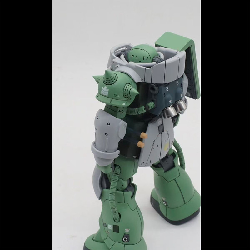 Longdi el 009 1144 Zaku rtime Equipment GTO Zaku2 MS06F Assembled el ifiations Holiday Gift Toy