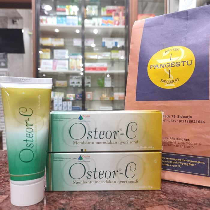 Cuci Gudang Osteor-C Cream 60Gr / Osteorc / Osteor C / Ostior / Krim Nyeri Sendi [Kode 1Kode 2Kode