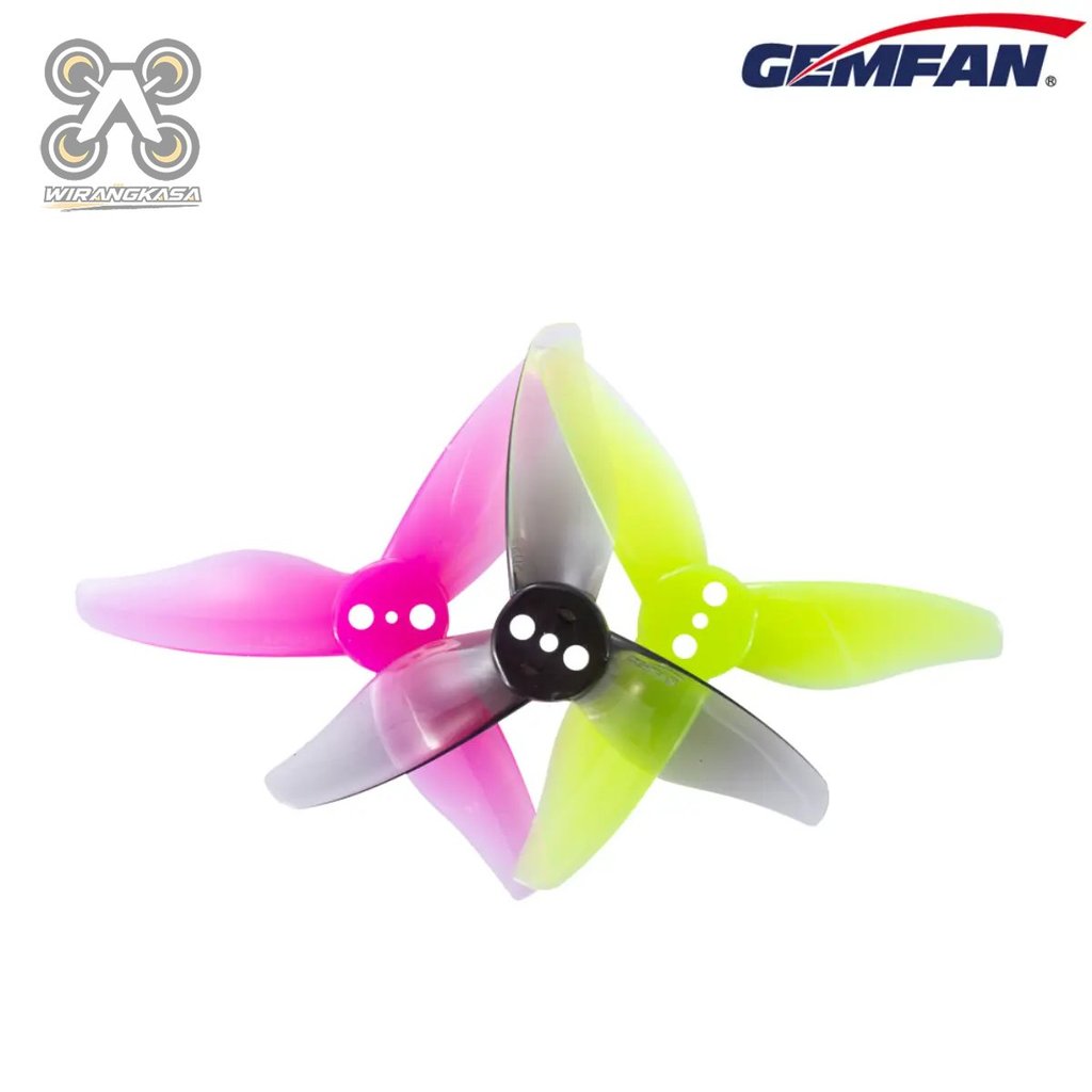 Gemfan 2023 Hurricane PC 3 Blade 2in T-mount 1mm 1.5mm Shaft Propeller