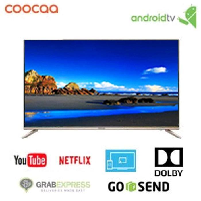 COOCAA LED TV 50 inch 50S5G ANDROID SMART UHD 4K + BREKET TV