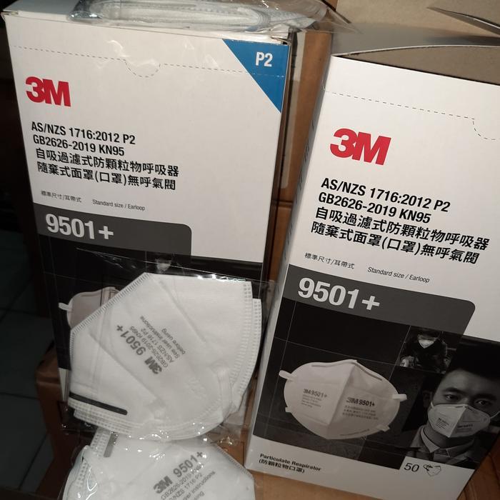 new masker 3m 9501+. original 3M