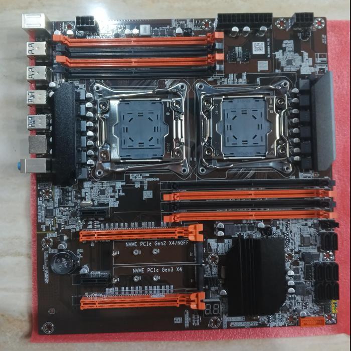 Premium Motherboard X99 Dual Processor Socket Lga 2011-3 Original