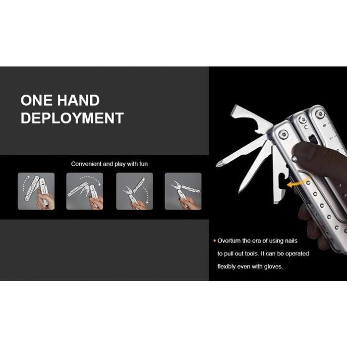 Roxon Phantom S802S 16 In 1 Multitool Knife Camping Outdoor Survival