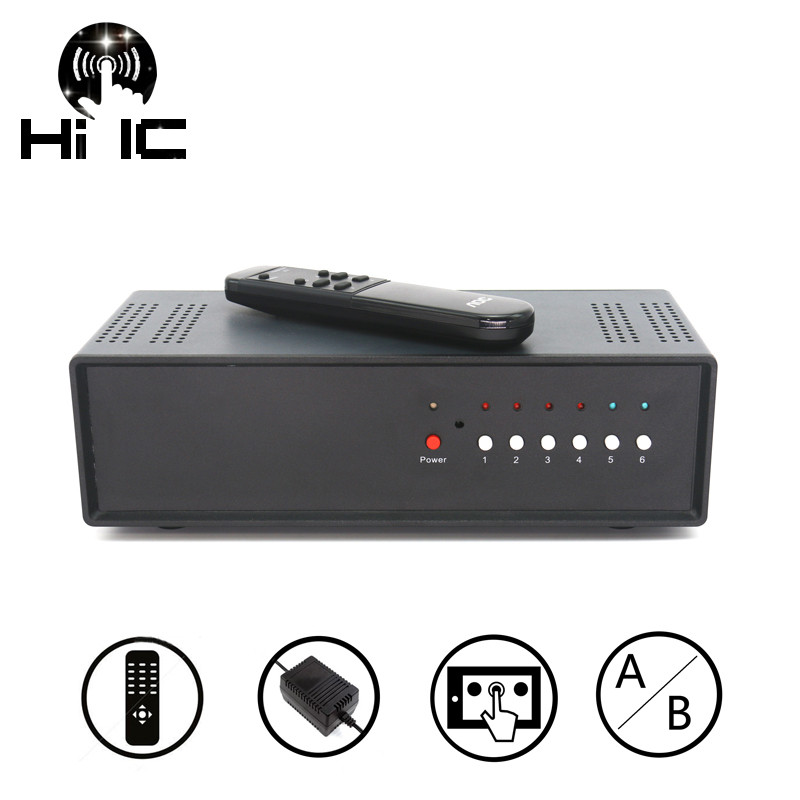 4 Input 2 Output 2 Input 4 Output High Power Amplifier Speaker er Signal Selector