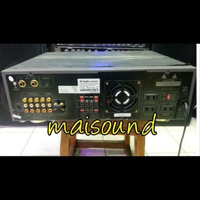 Ampli 3G Audio Ak 3000 Amplifier 3G Audio Ak3000 Original Karaoke #Gratisongkir