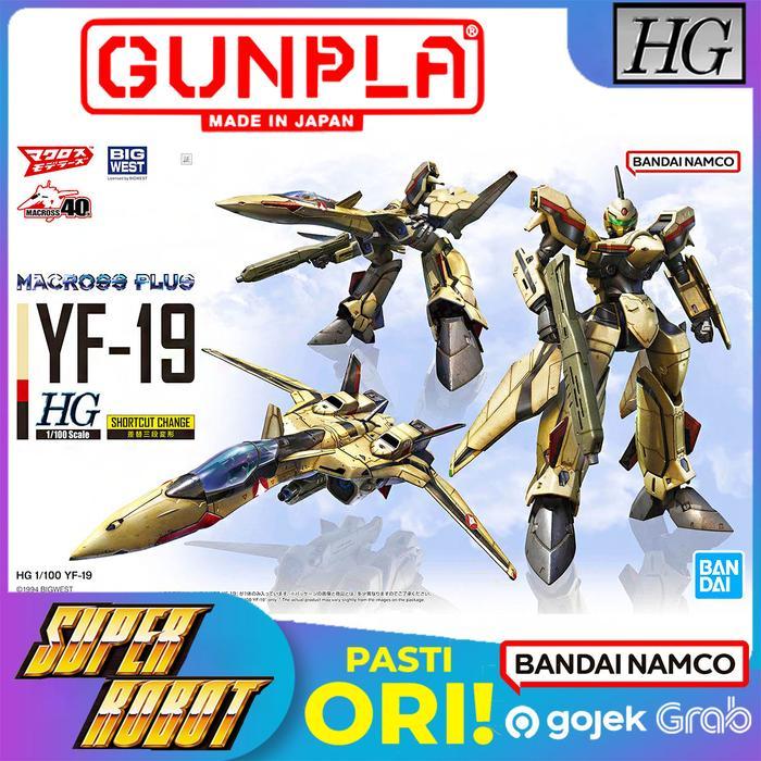BANDAI HG 1/100 YF-19 Macross Plus