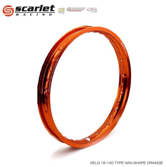 Scarlet Racing - Velg Pelek Rim Alloy Motorcycle Motor Ring 18 140