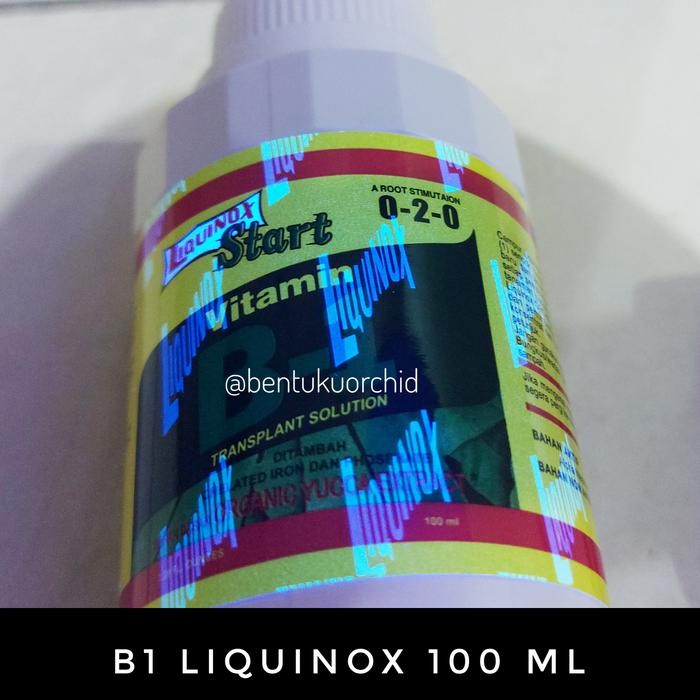 uikb Vitamin B1 Liquinox 100 Ml Berhologram/Vitamin B1 Tanaman