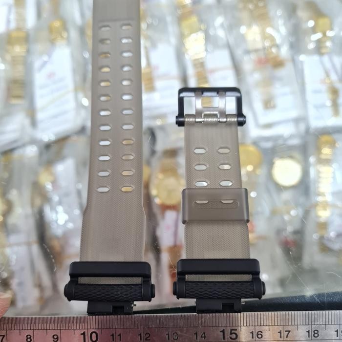 Strap Rubber Tali Karet Jam Tangan & Buckle Gs Gm 110 / Ga 900 & Bezel