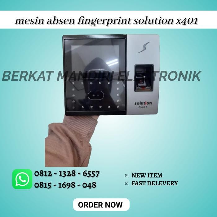 Mesin Absen Solution X 601 / Solution Fingerprint X601