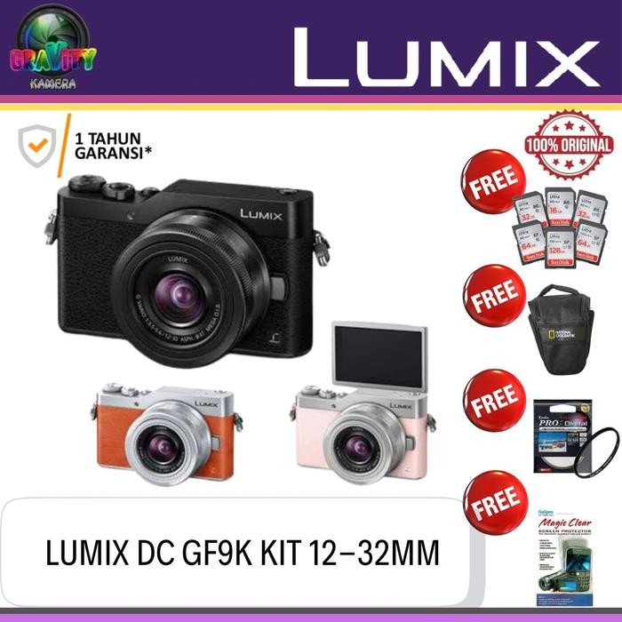 NEW CAMERA PANASONIC LUMIX DC-GF9K KIT 12-32MM / LUMIX DC-GF9K BODY ONLY