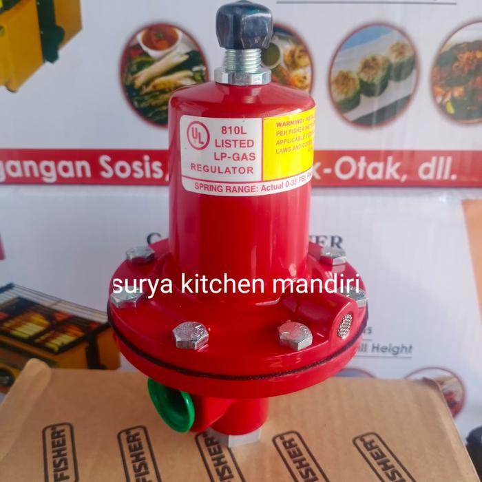 regulator fisher 810L