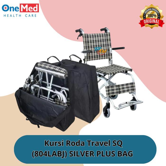 Kursi Roda Travel Onemed Aluminium Fs 804 Labj / Kursi Roda Traveling