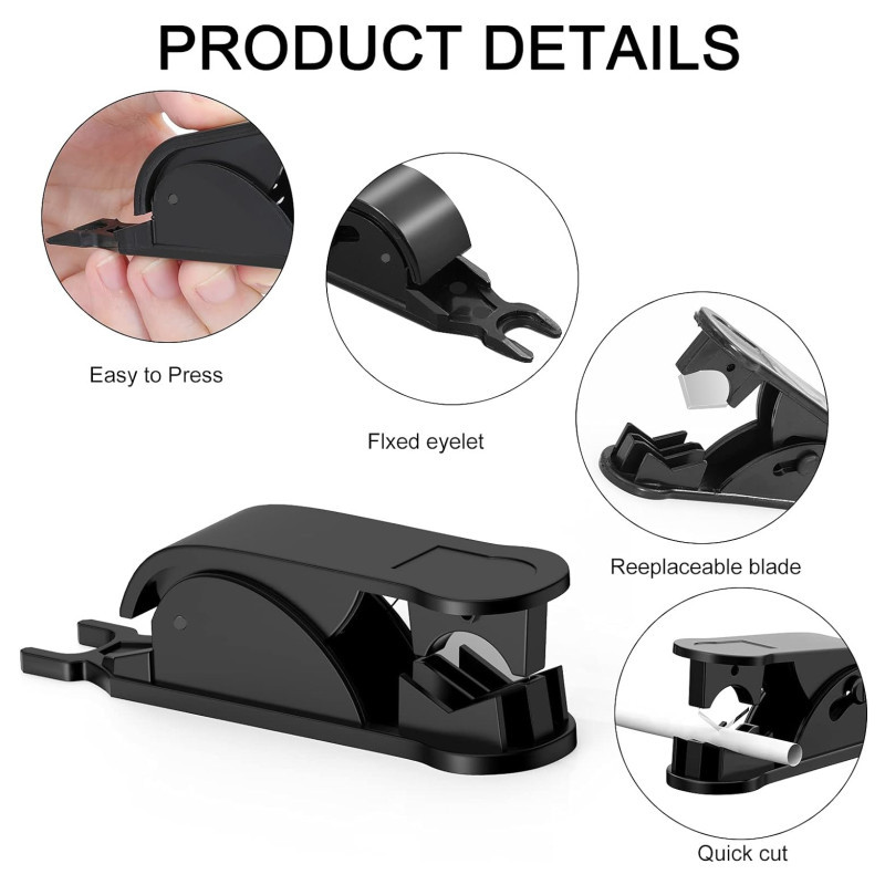 PTFE Tube Cutter PE Hose Pipe Cutter Plastic Tubing Cutting Tool for Nylon PU PVC Tube Cut Up To Pur