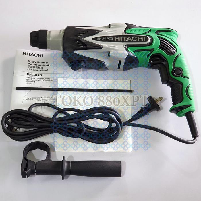 Bor Rotary Hammer Demolition HItachi DH24PC3