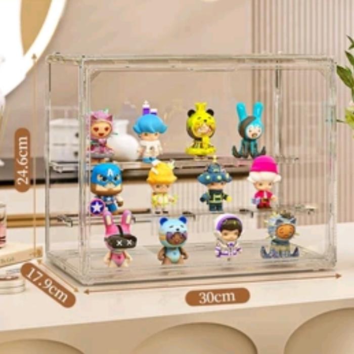 Kotak Akrilik Tempat Display / Box Tempat Pajangan Boneka / Kotak Akrilik Serbaguna