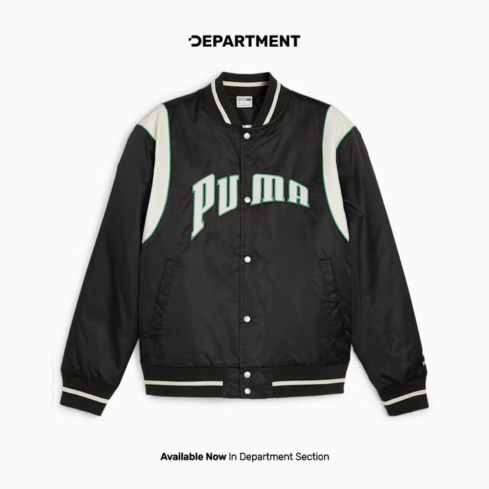 Jaket Pria PUMA TEAM VARSITY 62369101 ORIGINAL